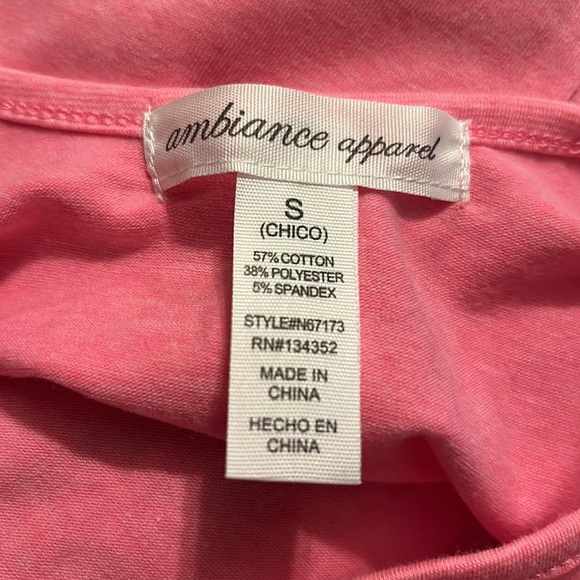 AMBIANCE APPAREL | CROSS BACK CROP TOP - Picture 6 of 6